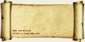 Milana Mirjanić vizit kartica